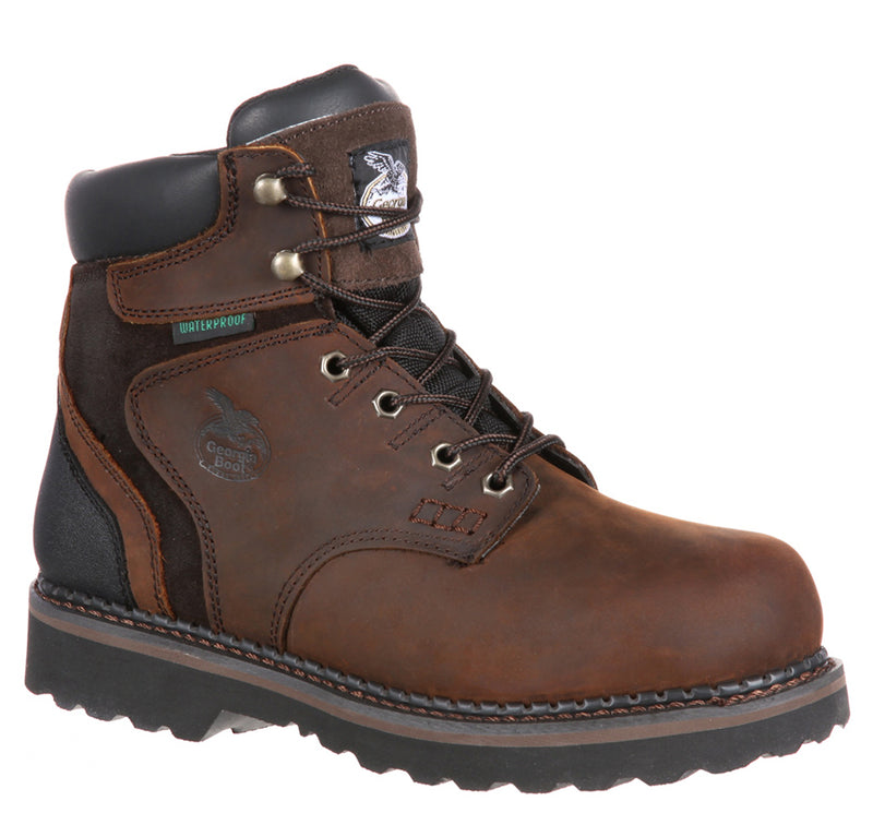 Georgia Boot Men's 6 Inch Brookville Waterproof Boot