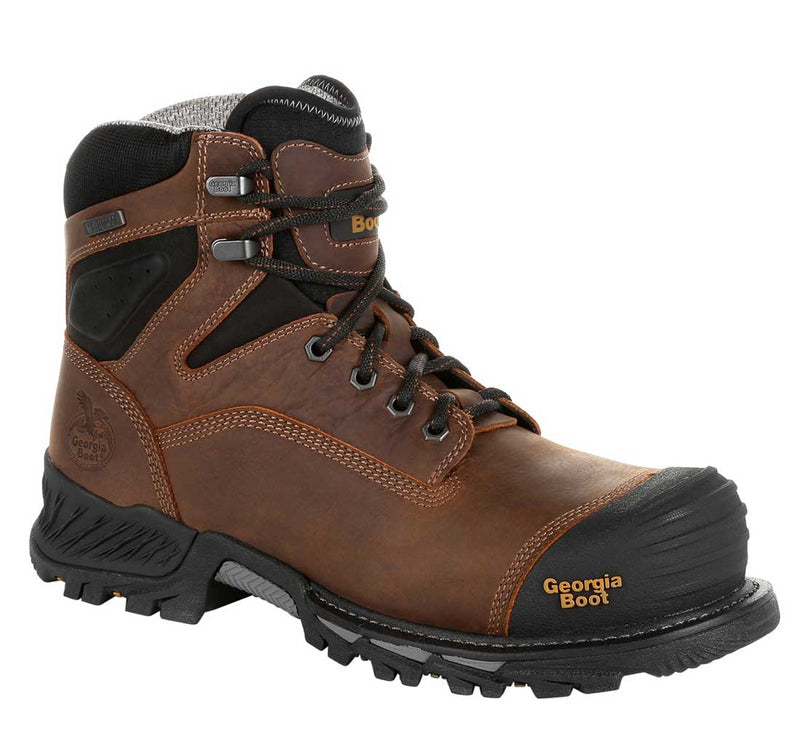 Georgia Boot Men's 6 Inch Composite Toe Waterproof Rumbler Boot