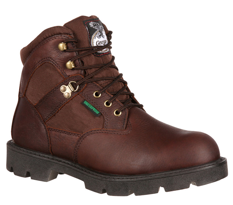 Georgia Boot Men's 6 Inch Homeland Waterproof Boot