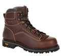 Georgia Boot Men's 6 Inch Waterproof AMP LT Logger Low Heel Boot