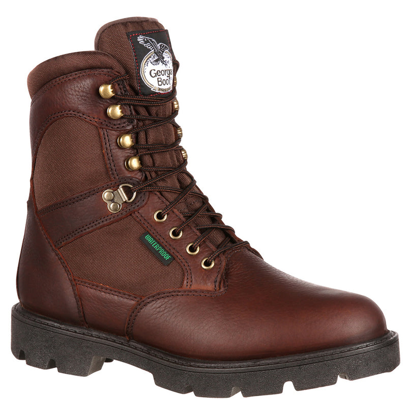 Georgia Boot Men's 8 Inch Homeland Steel Toe Waterproof Boot