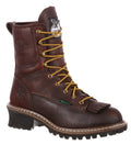 Georgia Boot Men's 8 Inch Steel Toe Waterproof Logger Boot