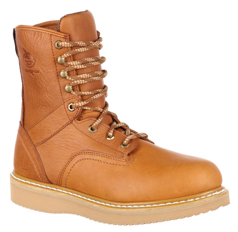 Georgia Boot Men's 8 Inch Steel Toe Work Wedge Boot