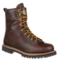 Georgia Boot Men's 8 Inch Waterproof Lace-To-Toe Boot