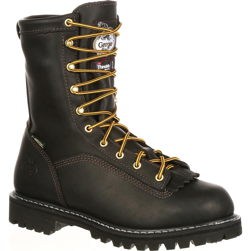 Georgia Boot Men's 8 Inch WP Lace-To-Toe Gore-Tex 200G Insulated Boot