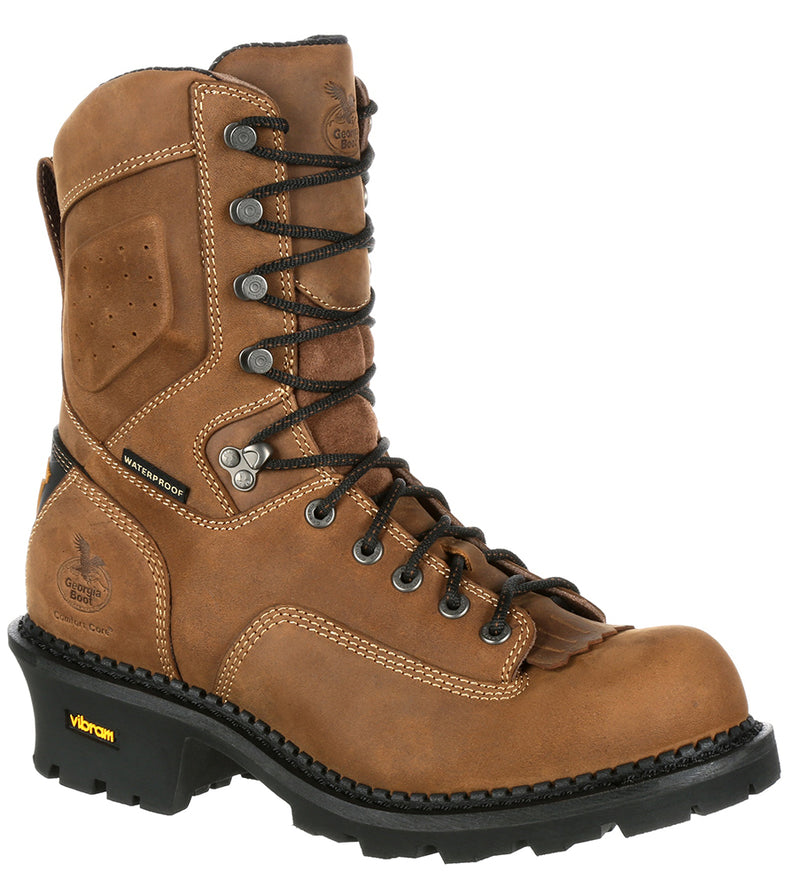 Georgia Boot Men's 9 Inch Comfort Core Waterproof Logger