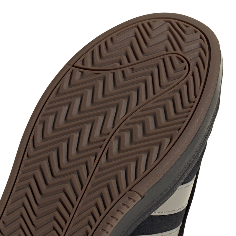 Men’s adidas Grand Court outsole tread in dark brown and black