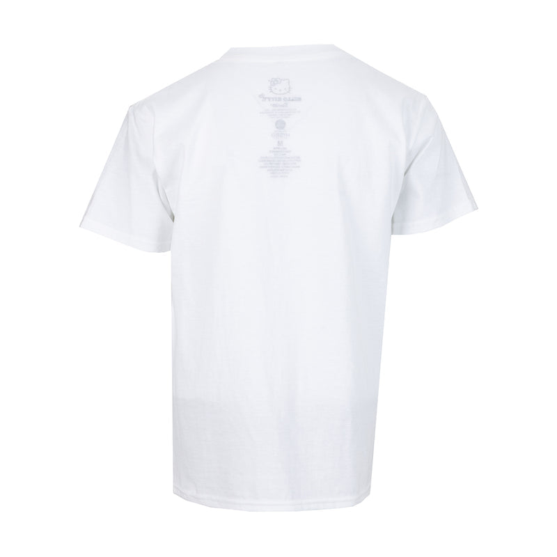 Toddler Hello Kitty white back graphic logo on short-sleeve tee