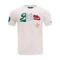 Men's Houston Astros eggshell short-sleeve tee with front team logo graphic