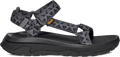 Quarter turn view Men's Teva Footwear style name Hurricane XLT3 in color Criss Cross Navy. Sku: 1173670-CSSN
