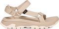 Quarter turn view Women's Teva Footwear style name Hurricane XLT3 in color Oyster. Sku: 1173671-OYS