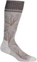 Quarter turn view Women's Sockwell Sock style name Iris in color Putty. Sku: SW187W-080