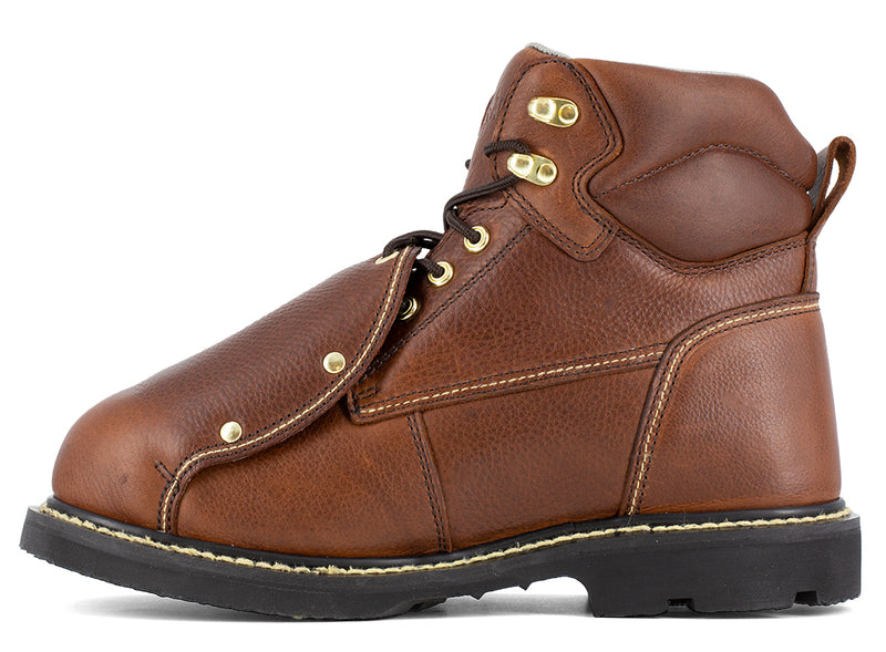 Iron Age Men's 6 Inch Groundbreaker Steel Toe Metatarsal Guard Boot