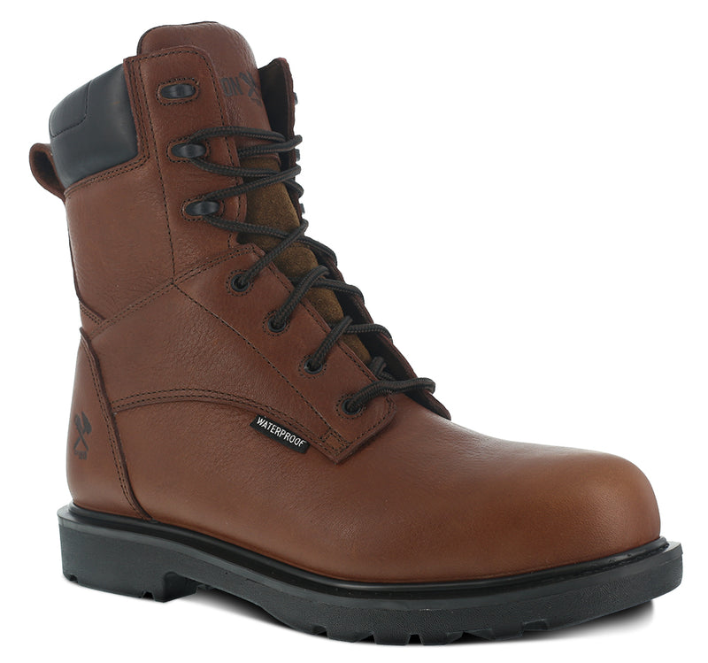 Iron Age Men's 8 Inch Hauler Waterproof Composite Toe Work Boot