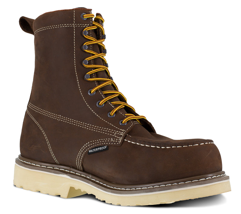 Iron Age Men's 8 Inch Reinforcer Waterproof Composite Toe Work Boot