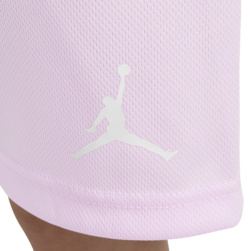 Light pink shorts with Jordan Jumpman logo