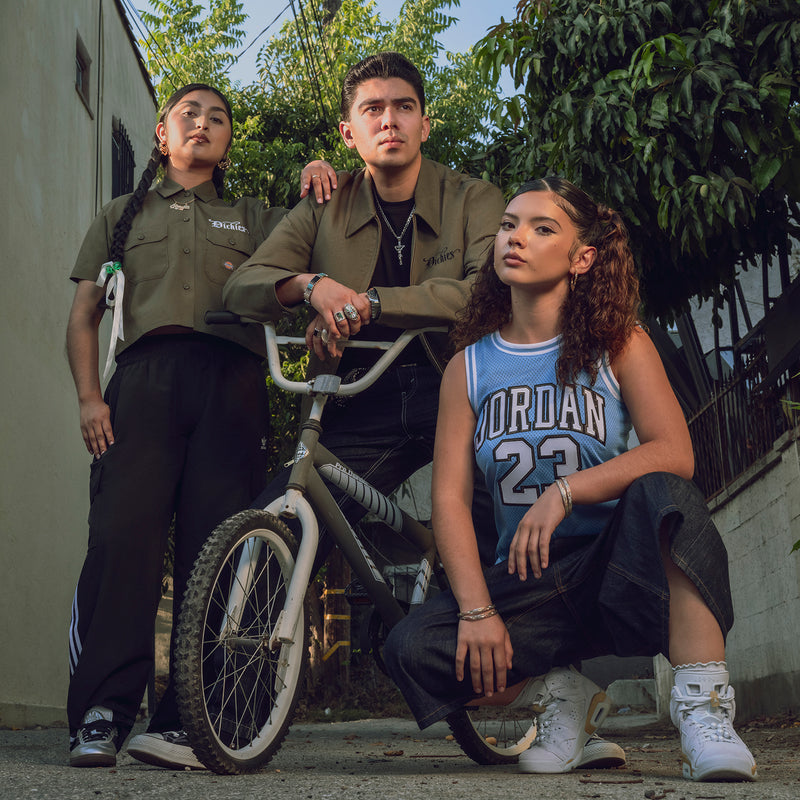 Youth light blue Jordan 23 jersey on a child, sleeveless mesh basketball tank