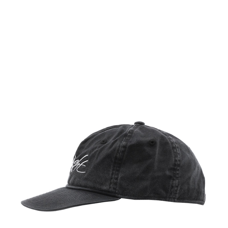 Dark 5-panel cap with small white Fitght logo on side, curved brim