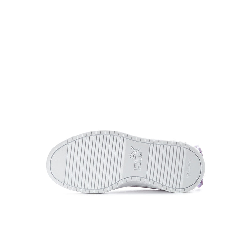 Kids sneaker outsole with PUMA logo on tread