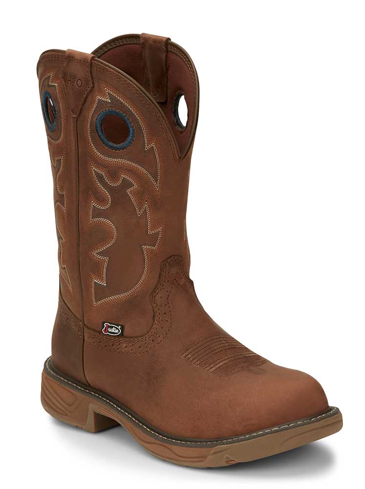 Justin Men's Rush 11 Inch Waterproof Boot