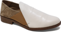 Women's Django & Juliette Kefect in Ivory-Light Chocolate Leather-Suede. Sku: DJ12577V8389