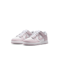 Little Kids' Nike Dunk Low "White Light Violet"