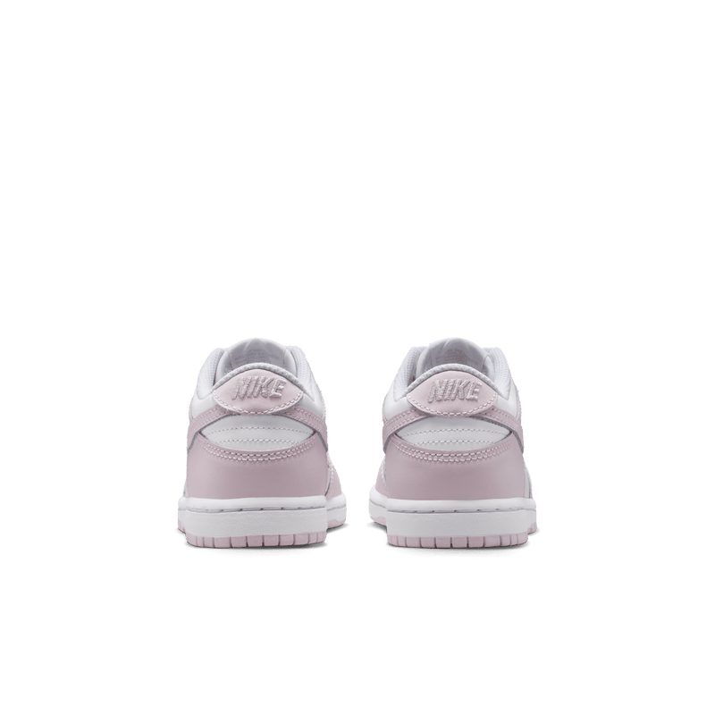 Little Kids' Nike Dunk Low "White Light Violet"