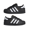 Little Kids' Adidas Superstar C " Core Black Cloud White"