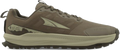 Quarter turn view Men's Altra Footwear style name Lone Peak 9 Gore-Tex in color Taupe. Sku: AL0A85UJ-923