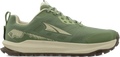 Quarter turn view Women's Altra Footwear style name Lone Peak 9 in color Green. Sku: AL0A85PR-330