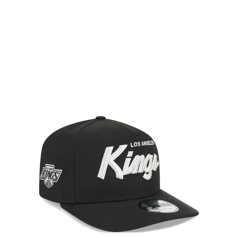 LOS ANGELES KINGS NHL 9FIFTY SCRIPT A-FRAME SNAPBACK