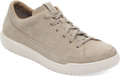 Quarter turn view Men's Birkenstock Footwear style name Melbourne Suede in color Taupe. Sku: 1031538