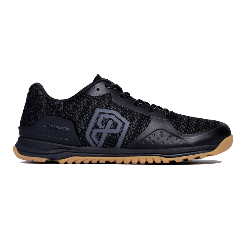 Men's Born Primitive Savage 1 training shoe in black gum