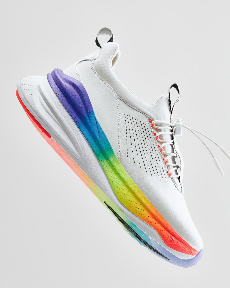 Men's Forte - Rainbow Soul (White)