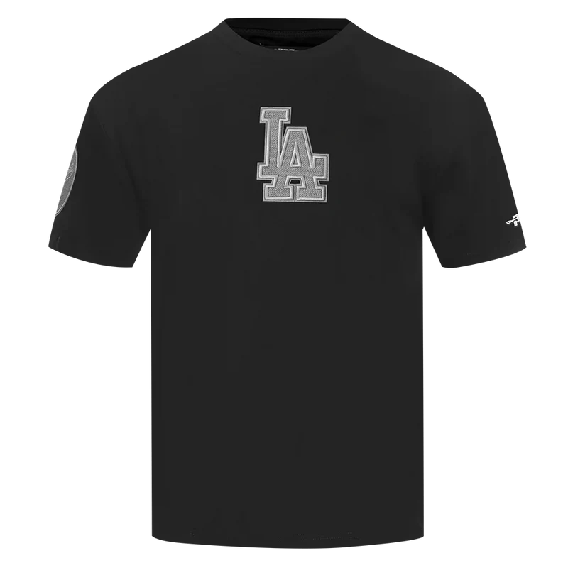 Men's Pro Standard MLB LA Dodgers Reverse French Terry Cotton Jersey Drop Shoulder Tee