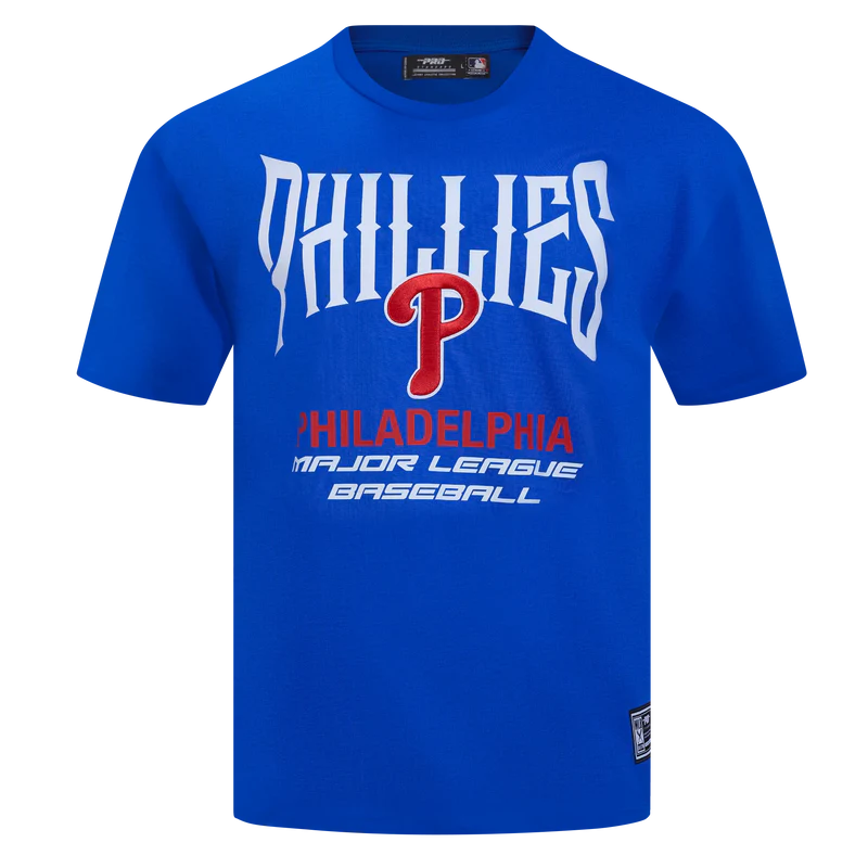 Men's Pro Standard MLB Philadelphia Phillies City Tour 2.0 Drop Shoulder Tee