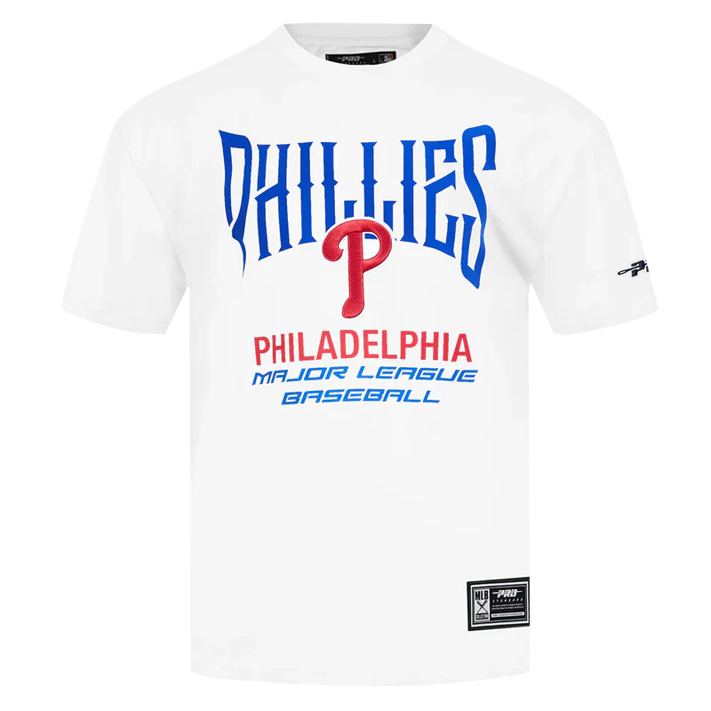 Men's Pro Standard MLB Philadelphia Phillies City Tour 2.0 Drop Shoulder Tee