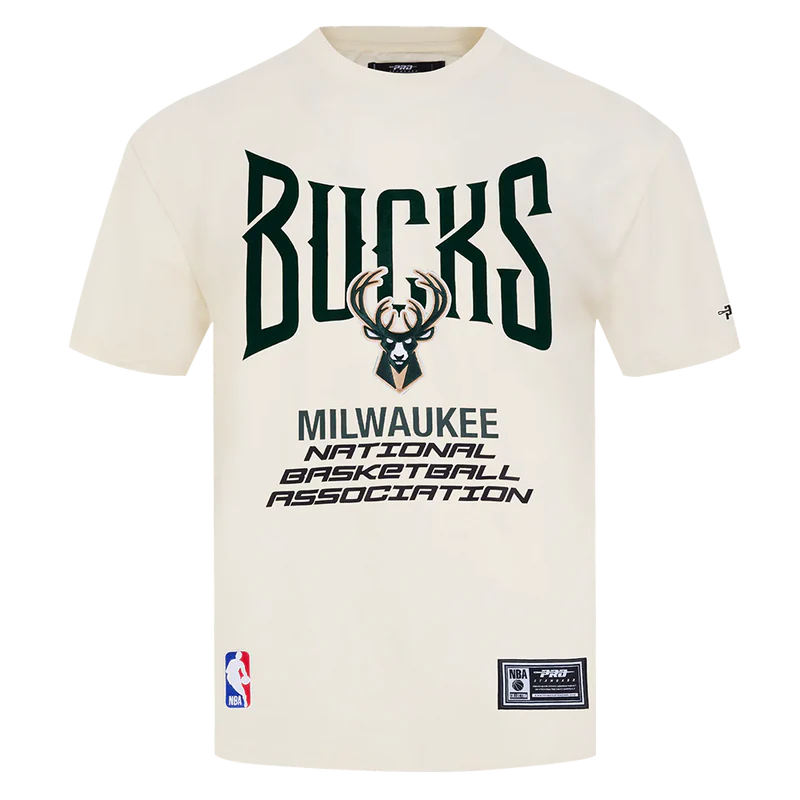 Men's Pro Standard NBA Milwaukee Bucks City Tour 2.0 Drop Shoulder