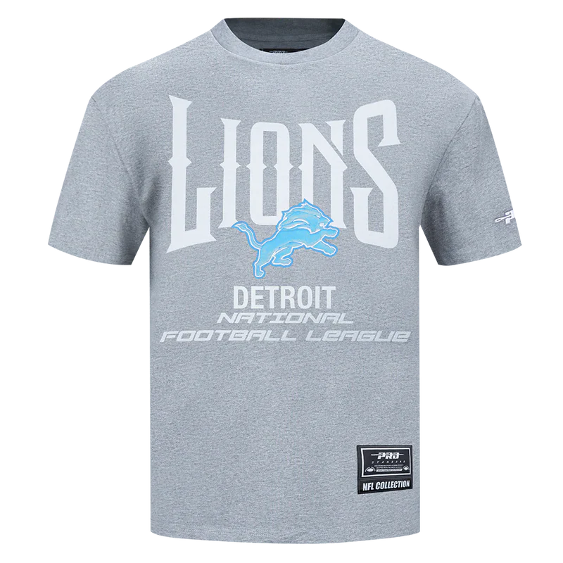 Men's Pro Standard NFL Detroit Lions City Tour 2.0 Drop Shoulder Tee