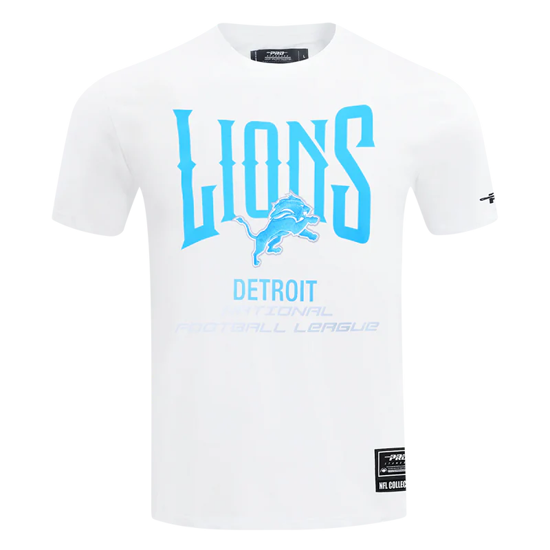 Men's Pro Standard NFL Detroit Lions City Tour 2.0 Drop Shoulder Tee