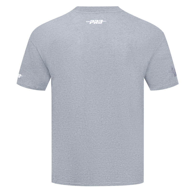 Men's Pro Standard NFL Detroit Lions Reverse French Terry Cotton Jersey Drop Shoulder Tee