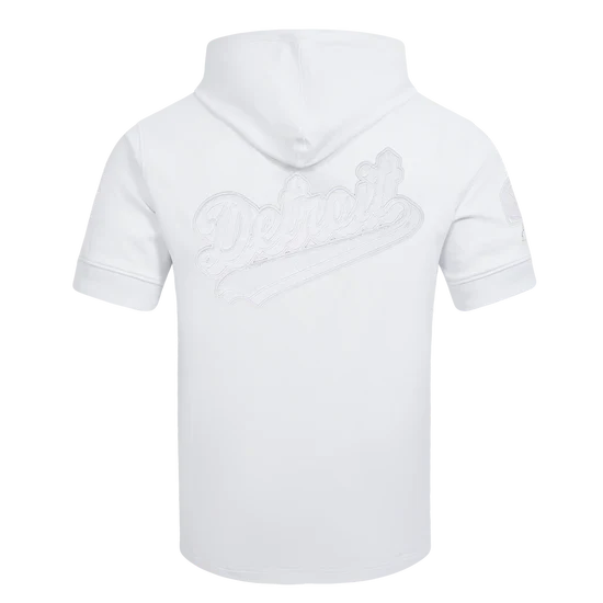 Men's Pro Standard NFL Detroit Lions White Out SS PO Hoodie