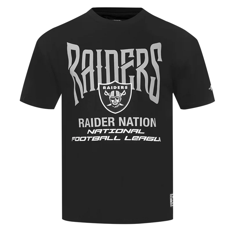 Men's Pro Standard NFL Las Vegas Raiders City Tour 2.0 Drop Shoulder Tee