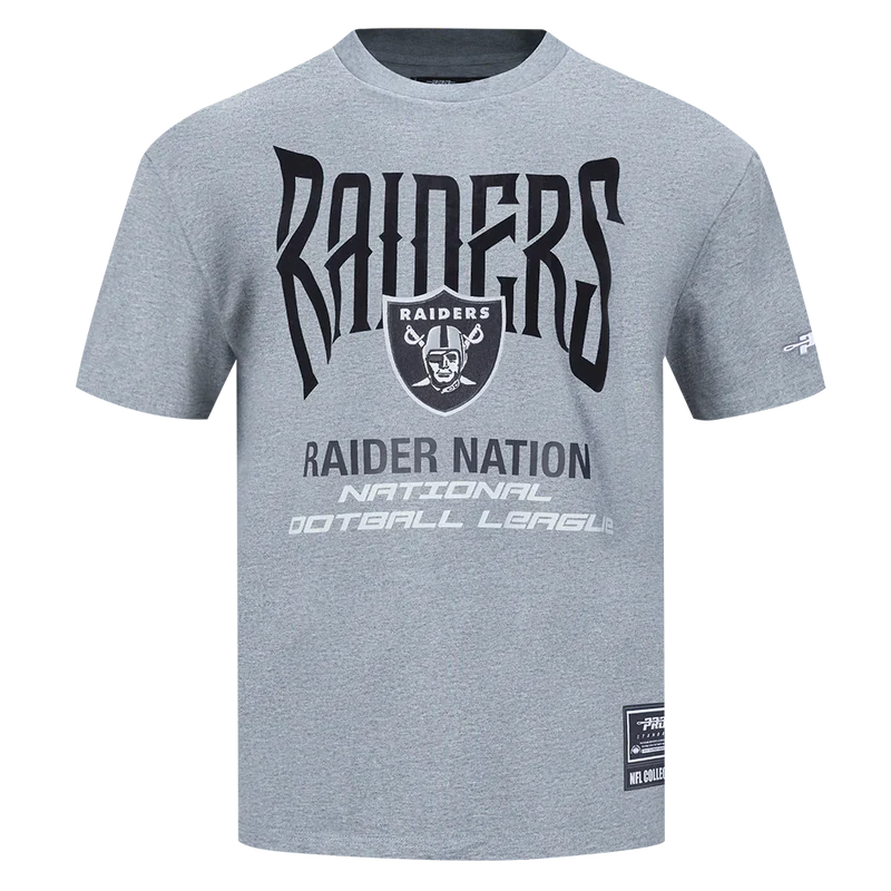 Men's Pro Standard NFL Las Vegas Raiders City Tour 2.0 Drop Shoulder Tee
