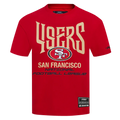 Men's Pro Standard NFL San Francisco 49ers City Tour 2.0 Drop Shoulder Tee