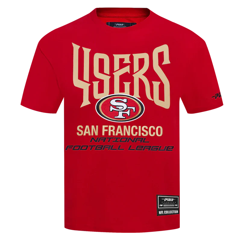 Men's Pro Standard NFL San Francisco 49ers City Tour 2.0 Drop Shoulder Tee