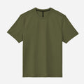 OD Green Ten Thousand Interval shirt on a white background