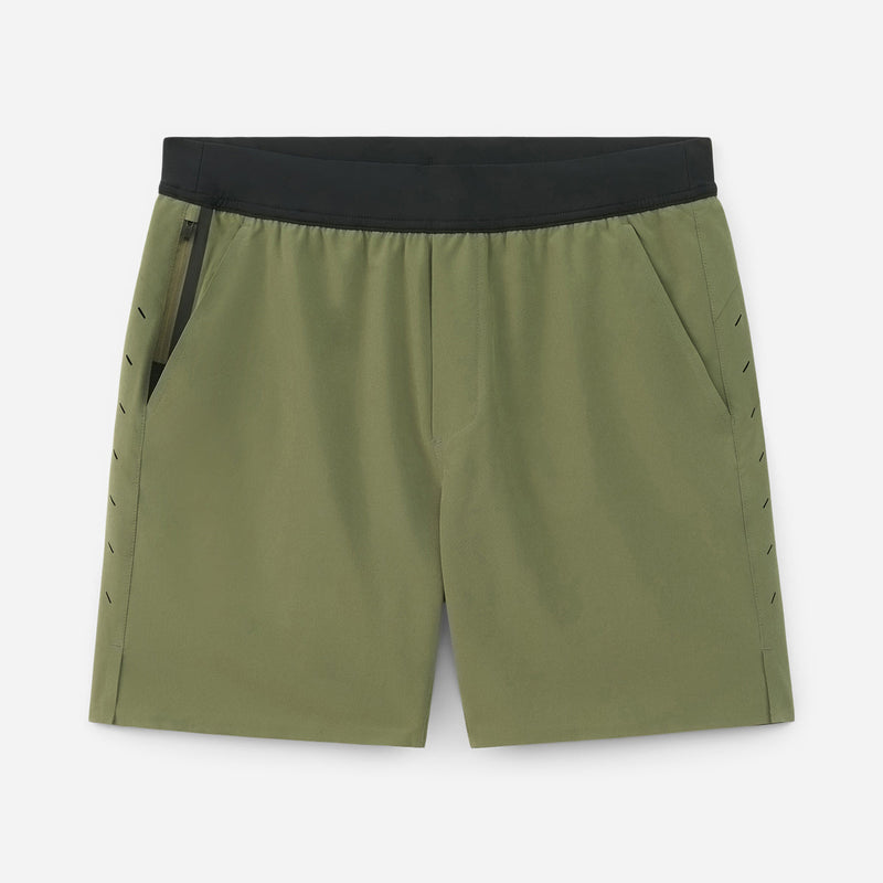 Men's Ten Thousand Interval Short in OD Green