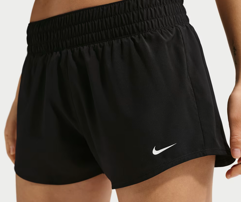 One Women's Dri-FIT Mid-Rise 3" Brief-Lined Shorts