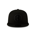 Pittsburg Steelers New Era NFL Black on Black 9FIFTY SnapBack